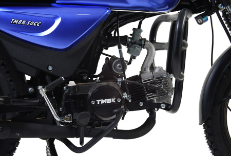 Мопед TMBK ALPHA 50 (110) Blue - купить с доставкой, по выгодной цене в интернет-магазине Мототека