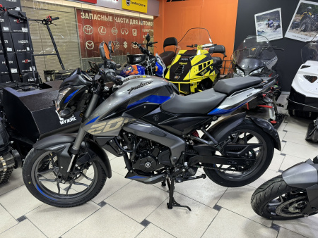 Мотоцикл дорожный BAJAJ (Баджадж) Pulsar NS 200 UG серый с ПТС - купить с доставкой, по выгодной цене в интернет-магазине Мототека