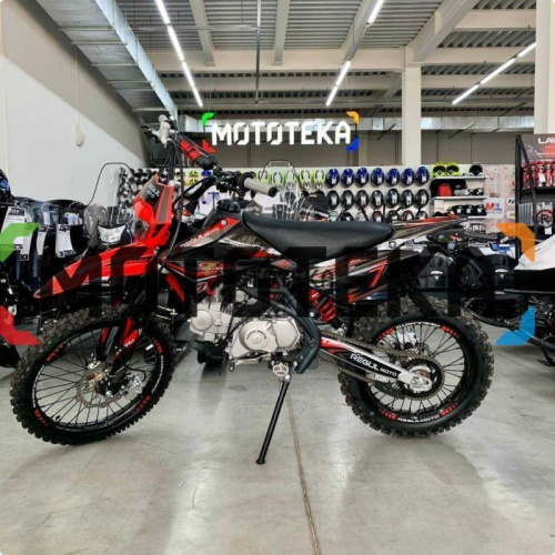 Питбайк Regulmoto (Регулмото) SEVEN MEDALIST PRO 49cc (150) 19/16 чёрный/красный фото 15