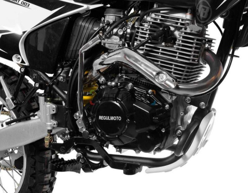 Мотоцикл кроссовый / эндуро Regulmoto (Регулмото) Sport-003 (CB-250F) чёрный с ПТС фото 11