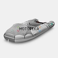 Лодка ПВХ GLADIATOR (Гладиатор) E 450 PRO светло-серый/тёмно-серый