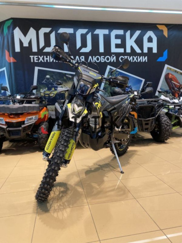 Мотоцикл кроссовый / эндуро Regulmoto (Регулмото) LEGEND 300 чёрный/жёлтый с ПТС фото 14