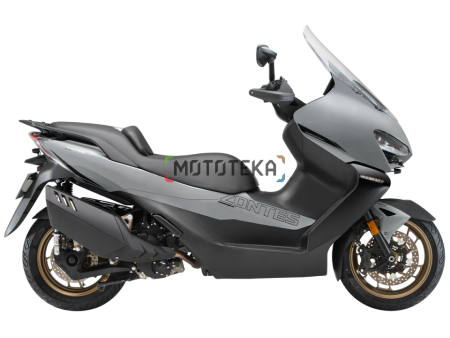 Скутер ZONTES (Зонтес) ZT368 - K (ZT1P79MP EFI) 15/14 (2025 г.) серый с ПТС