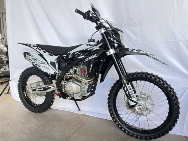 Мотоцикл кроссовый / эндуро BSE (БСЕ) Z5 L White Black | Мототека