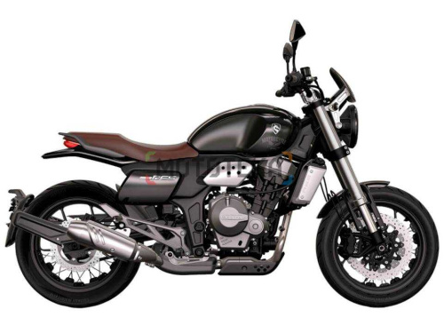 Мотоцикл дорожный CYCLONE (Циклон) RE5 (SR600) 2024 черный с ПТС
