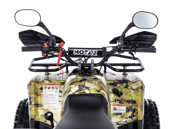 Квадроцикл детский MOTAX (Мотакс) ATV Grizlik Premium 125 (AB) зелёный камуфляж (машинокомплект) | Мототека