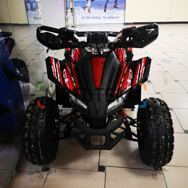 Квадроцикл детский Мотомир ATV Sporty красный/чёрный (машинокомплект) | Мототека Квадроцикл детский Мотомир ATV Sporty красный/чёрный (машинокомплект) | Мототека