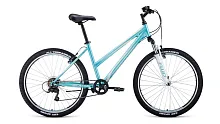 Велосипед женский Forward (Форвард) Iris 26 1.0, р.17", ск.6, мятный (2020)