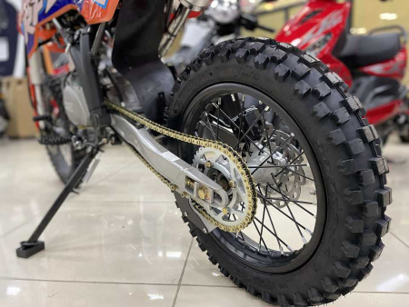 Питбайк Apollo (Аполло) RFZ Start 125 L с фарой 17/14 красный - купить с доставкой, по выгодной цене в интернет-магазине Мототека