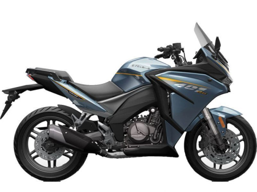 Мотоцикл дорожный CYCLONE (Циклон) RG401 (SR400GS - B) 2024 синий с ПТС фото 2