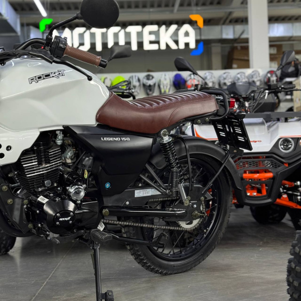 Мотоцикл дорожный ROCKOT (Рокот) LEGEND 150 белый с ЭПТС | Мототека