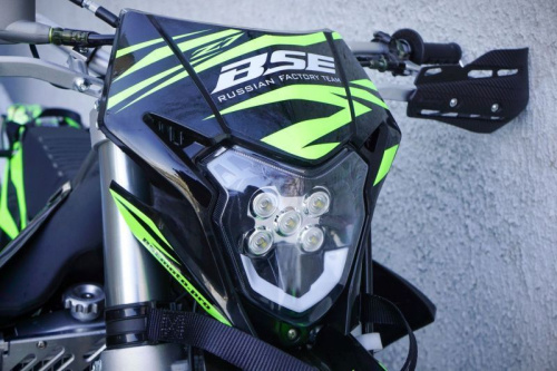Мотоцикл кроссовый / эндуро BSE (БСЕ) Z7 Green Blast (120) фото 5