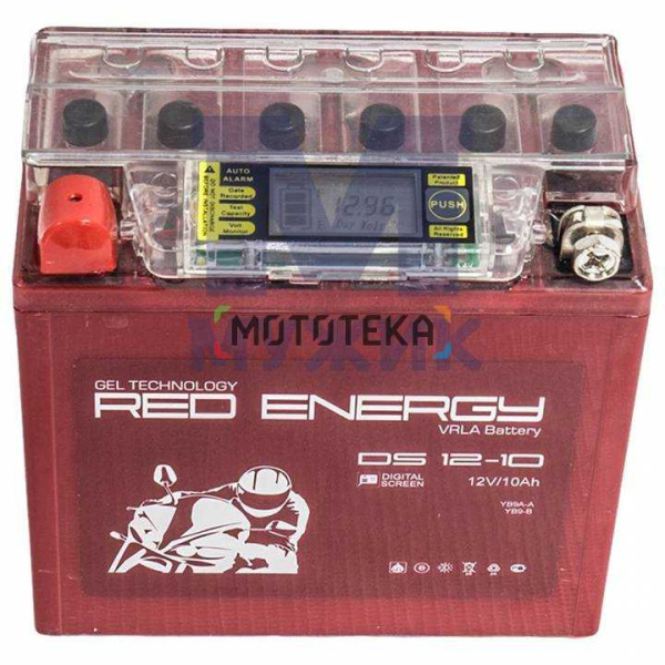 Аккумуляторная батарея Red Energy (Ред Енерджи) 12V 10Ah гелевый для мотобуксировщика Мужик