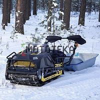 Мотобуксировщик Навигатор 600 25 л.с. (эл. запуск, реверс. тормоз, подогрев ручек, длинная база 1650мм)