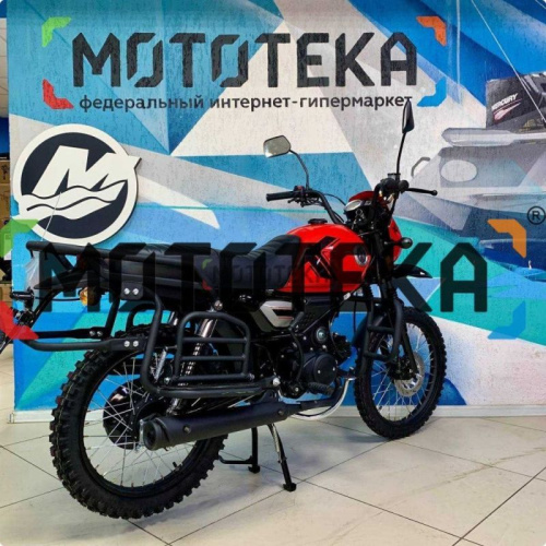 Мопед Мотомир COLT SCRAMBLER красный фото 13