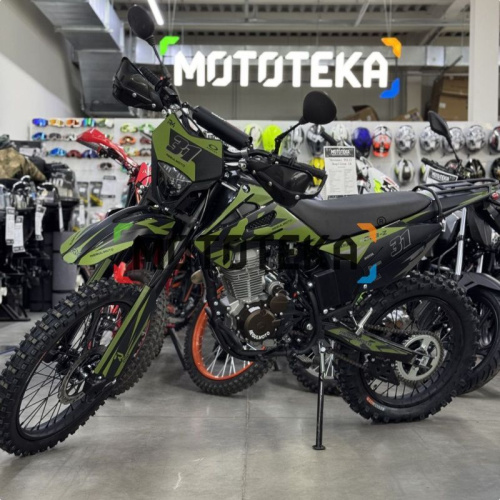 Мотоцикл кроссовый / эндуро Regulmoto (Регулмото) Sport - 003 Z хаки с ПТС фото 3