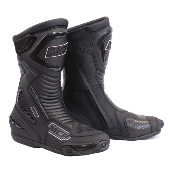 Мотоботы MCP MACON Leather черный 41