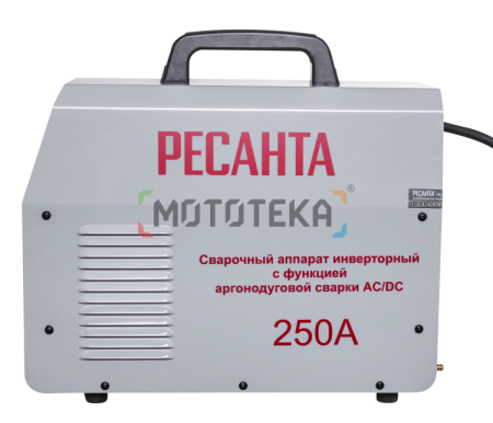 Сварочный аппарат Ресанта САИ - 250АД AC/DC - купить с доставкой, по выгодной цене в интернет-магазине Мототека