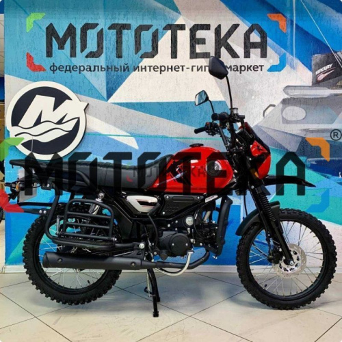 Мопед Мотомир COLT SCRAMBLER красный фото 7