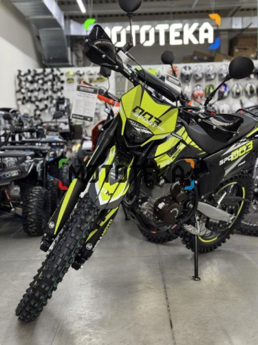 Мотоцикл кроссовый / эндуро Regulmoto (Регулмото) Sport - 003 PR PRO 300 (4 valves) 6 передач чёрный/жёлтый с ПТС фото 6