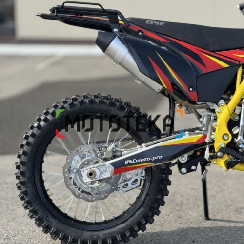 Мотоцикл кроссовый / эндуро BSE (БСЕ) Z3 V 21/18 Yellow Twist (015) фото 14