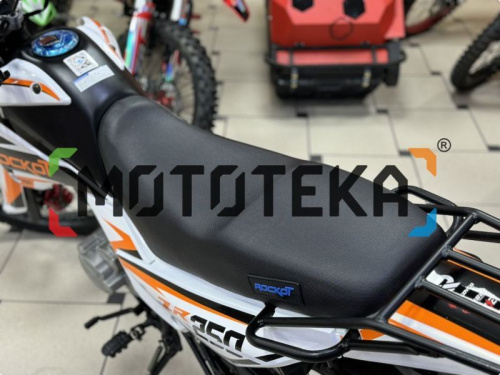 Мотоцикл кроссовый / эндуро ROCKOT (Рокот) ZR250 (белый/оранжевый. 21/18. ЭПТС) фото 8