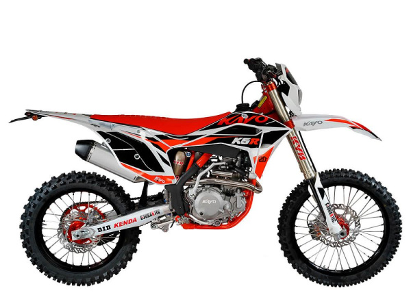 Мотоцикл кроссовый / эндуро KAYO (Кайо) K6-R 250 KYB PRO (NC250SR) FCR 21/18 (2022 г.) | Мототека