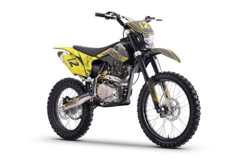 Мотоцикл кроссовый / эндуро BSE (БСЕ) Z2 L 19\16 Split Yellow фото 6