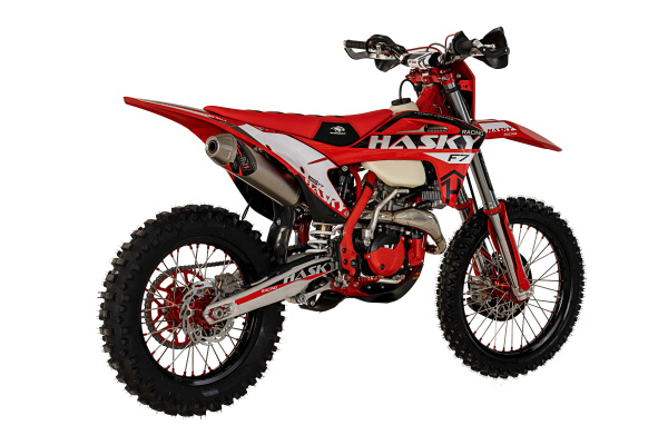 Мотоцикл кроссовый / эндуро Hasky (Хаски) F7 182 NM Racing красный/белый | Мототека
