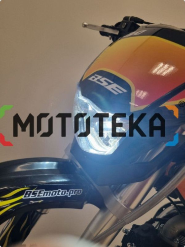 Питбайк BSE (БСЕ) EVO 110e Hotrod Red 14/12 M (мех. КПП) жёлтый фото 17
