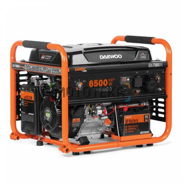 Электрогенератор газовый Daewoo (Дэу) GDA 7500 DFE