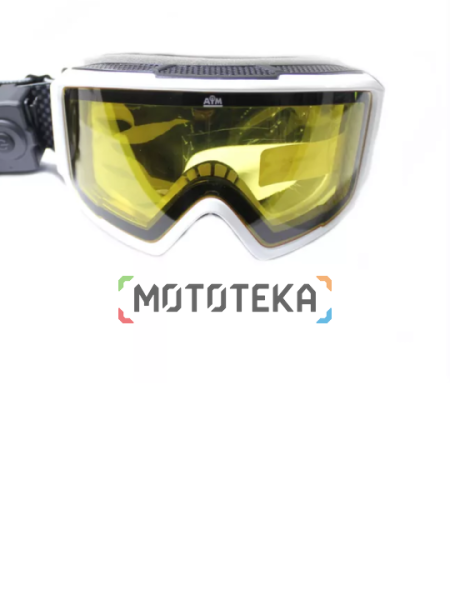 Очки снегоходные AiM (Аим) (PRO) 190-102 Accu Heated Goggles White