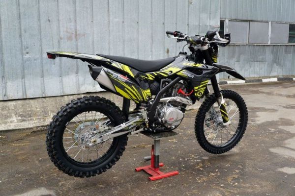 Мотоцикл кроссовый / эндуро BSE (БСЕ) Z5 250e 21/18 Neon Black | Мототека