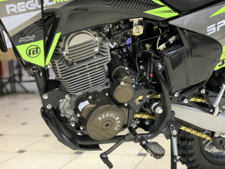 Мотоцикл кроссовый / эндуро Regulmoto (Регулмото) Sport - 003 PR 300 5 скоростей зелёный с ПТС - купить с доставкой, по выгодной цене в интернет-магазине Мототека