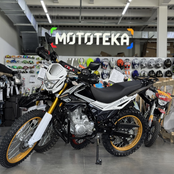 Мотоцикл кроссовый / эндуро Regulmoto (Регулмото) SK250GY - 5 чёрный с ПТС | Мототека