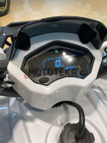 Квадроцикл детский Мотомир ATV ARMIS 125 белый/зелёный (машинокомплект) фото 3
