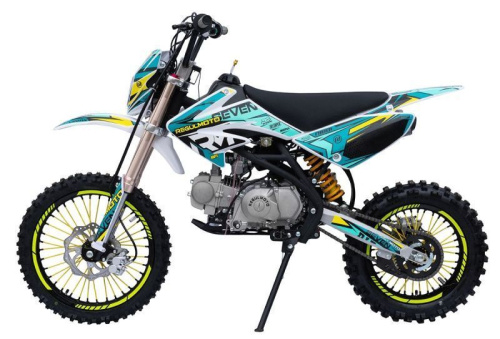 Питбайк Regulmoto (Регулмото) SEVEN 49cc (125) cиний/желтый фото 12 Питбайк Regulmoto (Регулмото) SEVEN 49cc (125) cиний/желтый фото 12