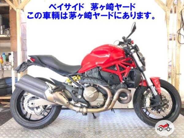 Мотоцикл DUCATI Monster 821 2015, Красный пробег 18900