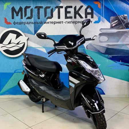Скутер Мотомир SCIROCCO 49.9 (110) чёрный - купить с доставкой, по выгодной цене в интернет-магазине Мототека