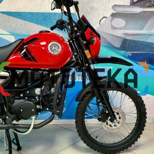 Мопед Мотомир COLT SCRAMBLER красный фото 6
