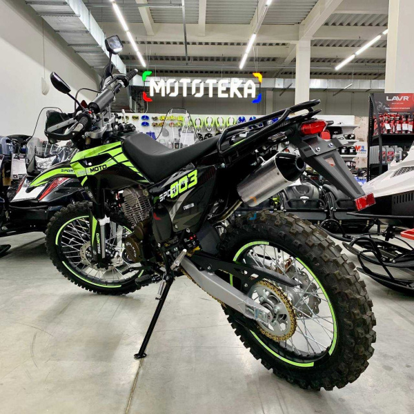Мотоцикл кроссовый / эндуро Regulmoto (Регулмото) Sport - 003 PR PRO чёрный/жёлтый с ПТС | Мототека