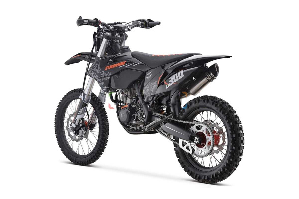 Мотоцикл кроссовый / эндуро Zuumav (Зуумав) FX NC300 (CR300NC) чёрный/красный | Мототека