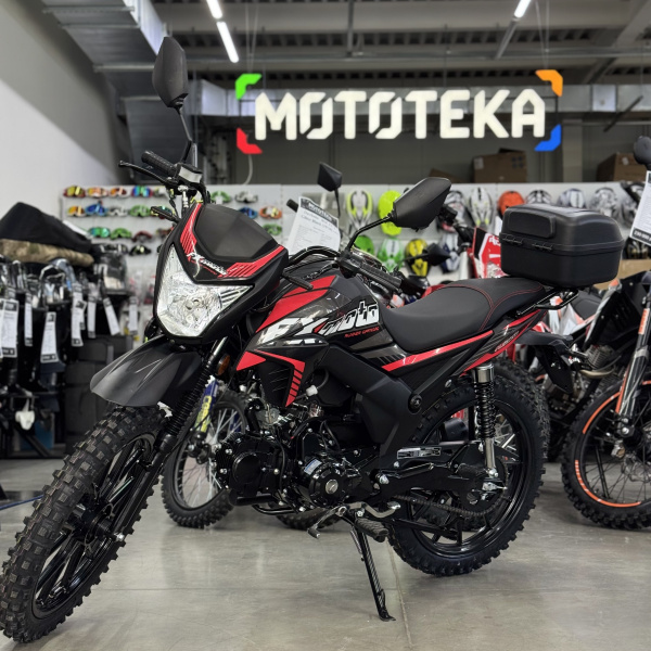 Мопед FXMOTO (ФХМото) RUNNER OFF ROAD 50 (125) чёрный матовый | Мототека