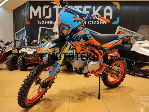 Питбайк KAYO (Кайо) EVOLUTION K125EM 17/14 KRZ (механ. сцепл., эл. стартер 2024 г.) фото 14 Питбайк KAYO (Кайо) EVOLUTION K125EM 17/14 KRZ (механ. сцепл., эл. стартер 2024 г.) фото 14
