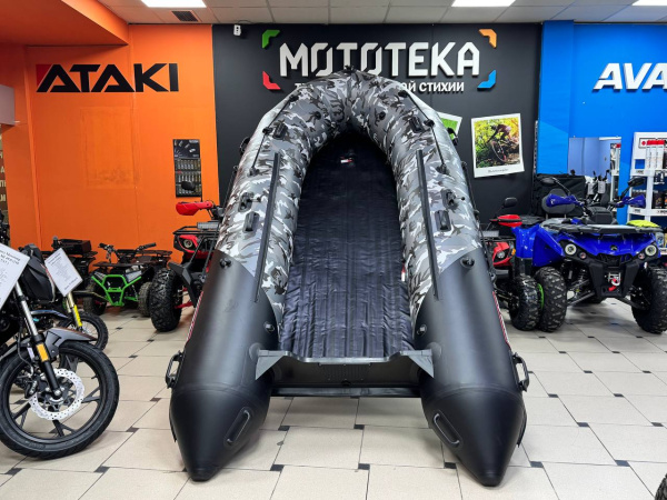 Лодка ПВХ Hunter (Хантер) 350 ПРО Камуфляж | Мототека