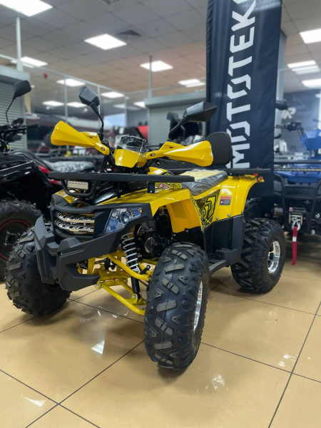 Квадроцикл подростковый FXMOTO (ФХМото) HAMMER 150 жёлтый | Мототека