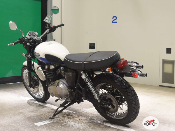 Мотоцикл TRIUMPH Scrambler 2006, БЕЛЫЙ пробег 12825 | Мототека