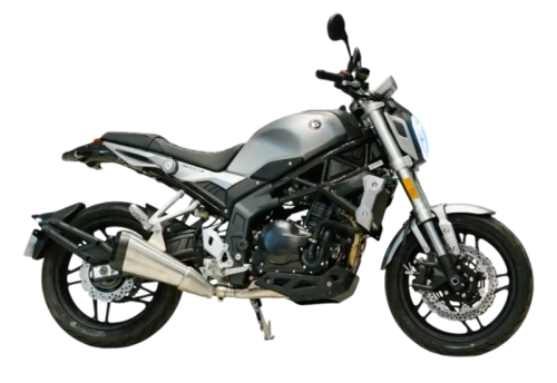 Мотоцикл дорожный Dayun (Даюн) DY400 - F Silver black / серый с ПТС фото 2