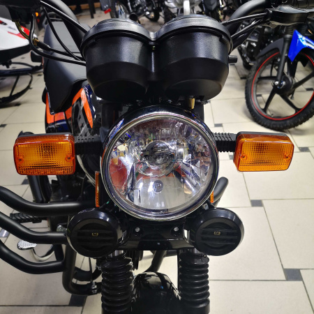 Мопед Мотомир TRICKLER 2 50 (110) чёрный/оранжевый - купить с доставкой, по выгодной цене в интернет-магазине Мототека