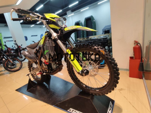 Мотоцикл кроссовый / эндуро BSE (БСЕ) Z7 Yellow Neon (ZS174MN-5A) фото 25